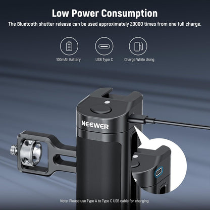 Neewer 10102880 Smartphone Cage Grip with Wireless Remote