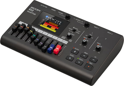 Zoom R12 MultiTrak Recorder - Touchscreen, 8-Track, Effects