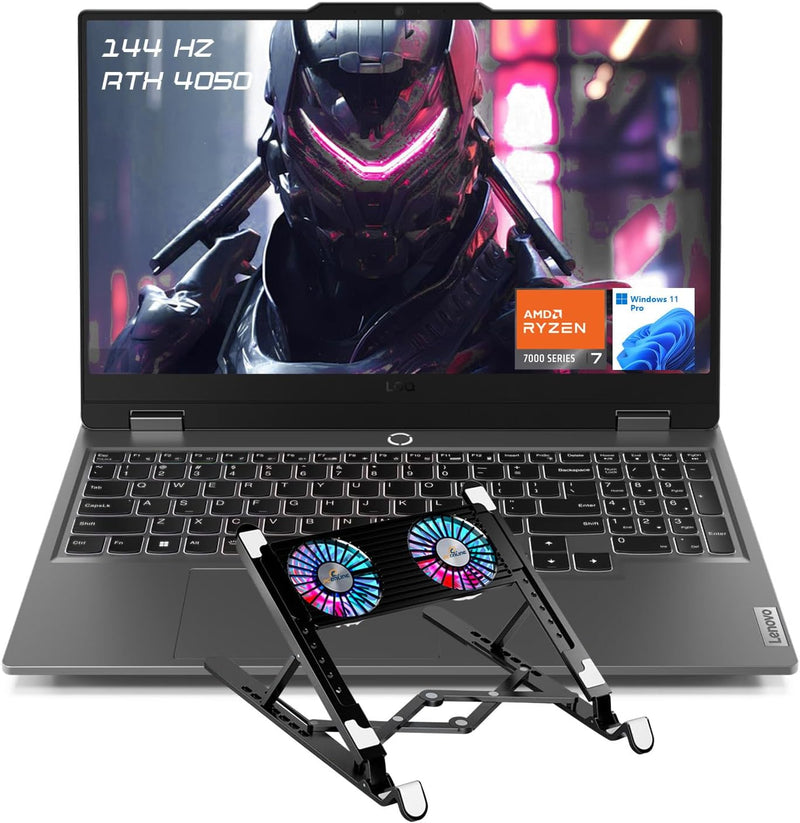 Lenovo LOQ 15ARP9 Gaming Laptop Ryzen 7 RTX 4050 Bundle — main product image