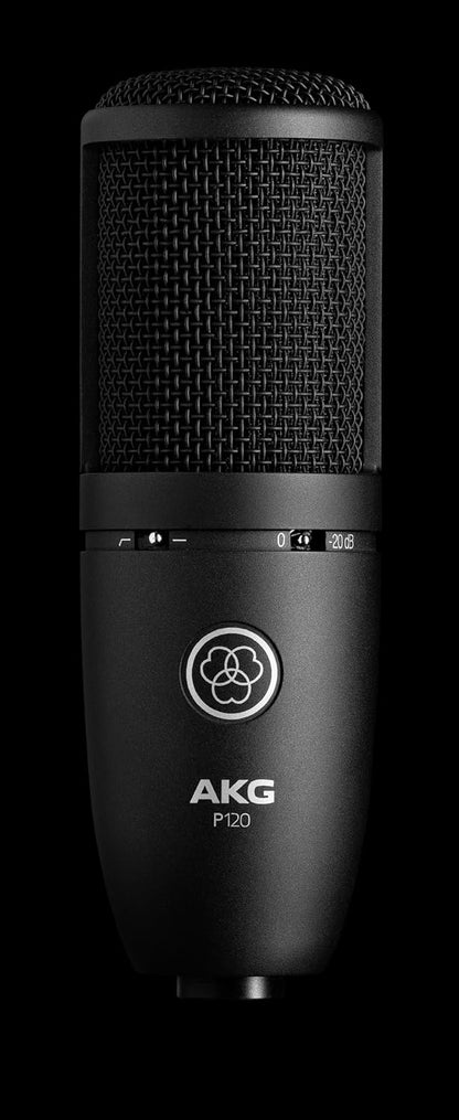 AKG P120 Studio Condenser XLR Microphone - Black