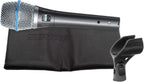 Shure BETA-87A-COMBO-BS Supercardioid Vocal Microphone Bundle