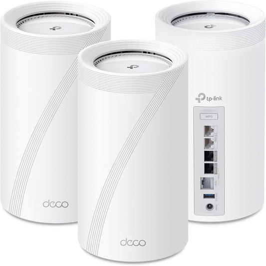 TP-Link Deco BE85 WiFi 7 Tri-Band Mesh System (3-pack)