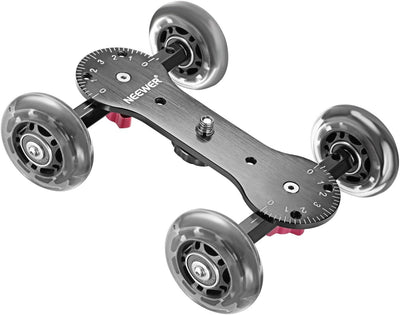 Neewer 10089621 Camera Table Dolly Slider