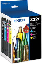Epson T822XL-XCS DURABrite High Capacity Ink Combo Pack