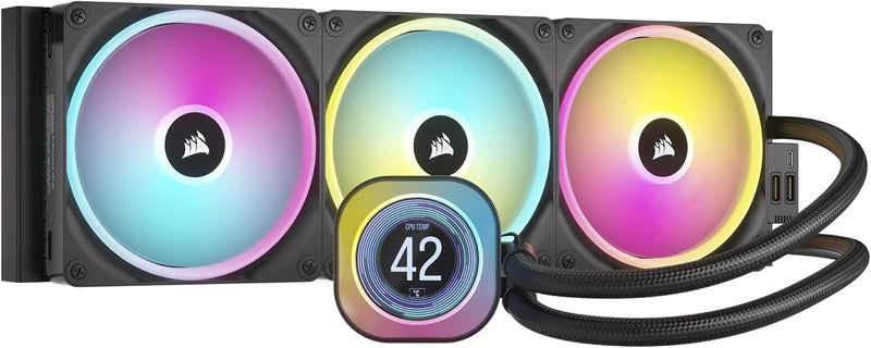 Corsair iCUE Link H170i LCD Liquid CPU Cooler — main product image