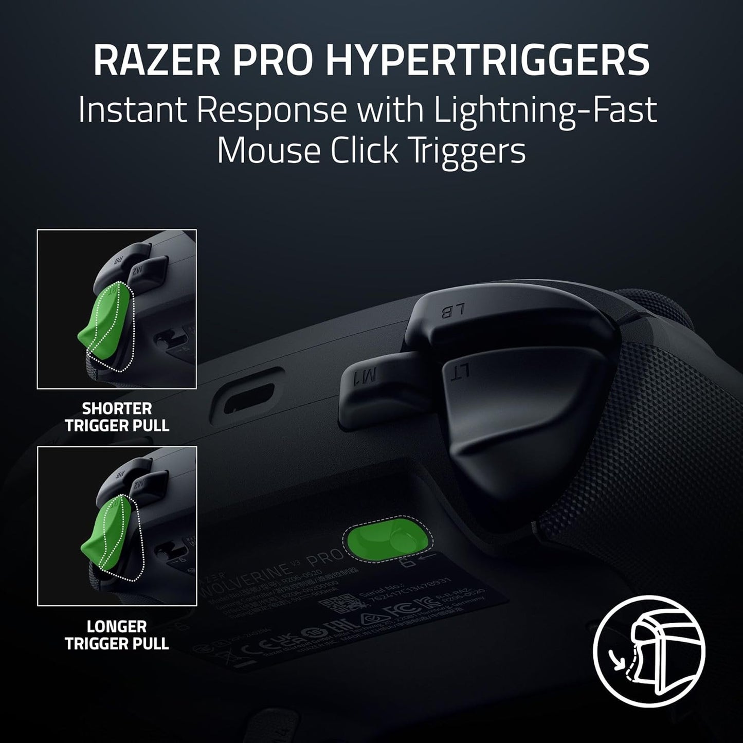 Razer RZ06-05200100 Wolverine V3 Pro Wireless Xbox Controller