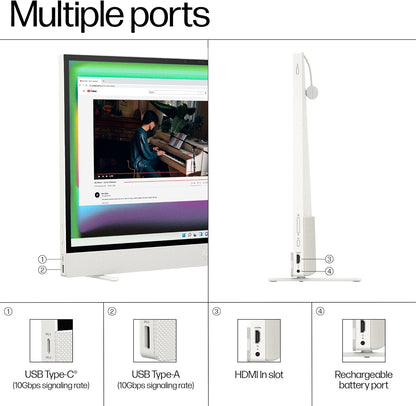 HP 24-cs0090 Envy Move 23.8" QHD Portable All-in-One