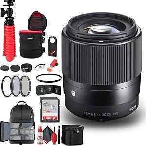 Sigma 35mm f/1.4 DG HSM Art Lens Canon EF Bundle