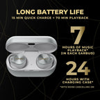 Technics EAH–AZ80-S Wireless Noise-Canceling Earbuds