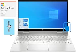 HP 268U5AV-2596 x360 15t-ES i7 Laptop + MS 365 — main product image