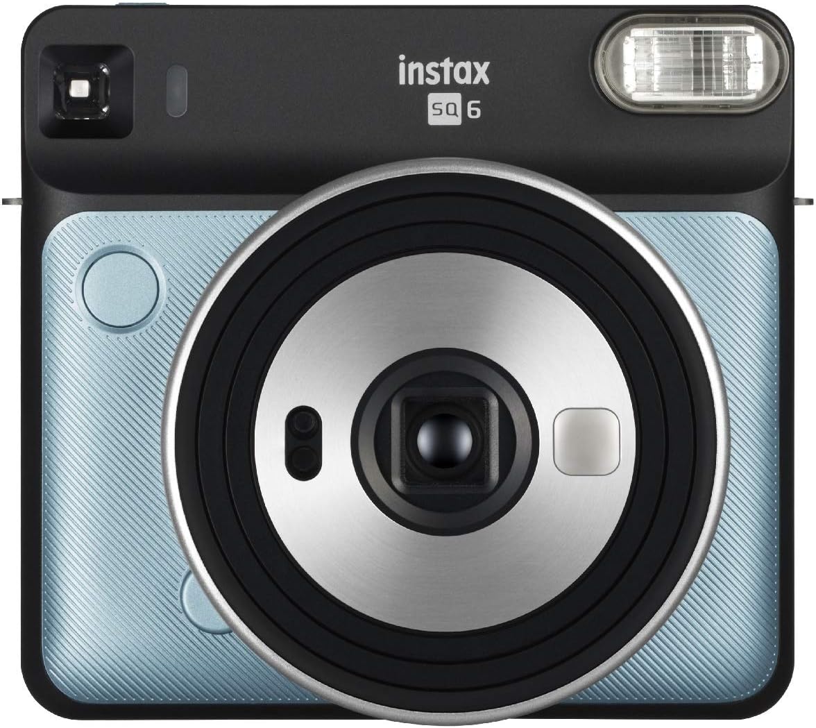 Fujifilm Instax Square SQ6 Aqua Blue Instant Camera