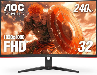 AOC C32G2ZE 32" 240Hz Curved Gaming Monitor