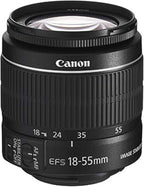 Canon 1300D EOS Rebel T7 DSLR Camera 2 Lens Kit Renewed