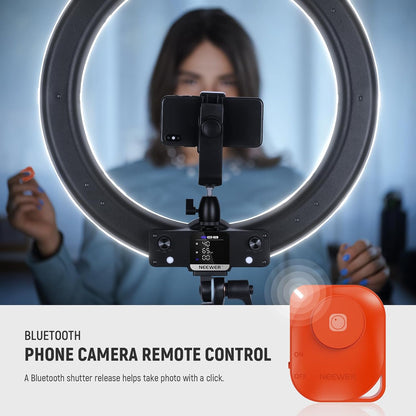 Neewer 10103390 18" RGB LED Ring Light with Stand & APP