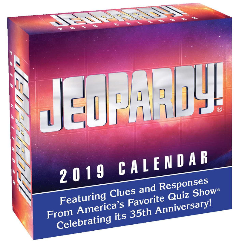 Sony Jeopardy! 2019 Day-to-Day Trivia Calendar — main product image