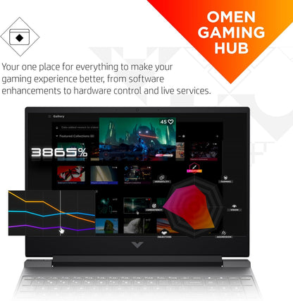 HP 7L9D4UA#ABA Victus 16 i7 RTX 4060 Gaming Laptop