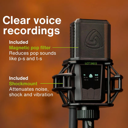 Lewitt AMS-LCT-540-SUBZERO Studio Condenser Microphone