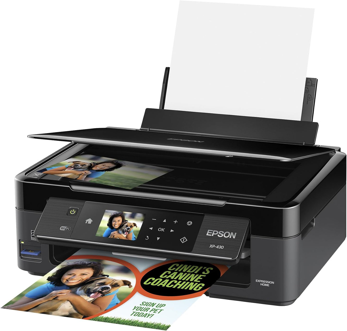 Epson C11CE59201 Expression XP-430 Printer: Wireless, Color, Amazon Dash