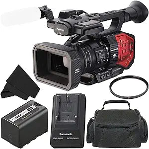 Panasonic AG-DVX200PJ 4K Professional Camcorder Bundle