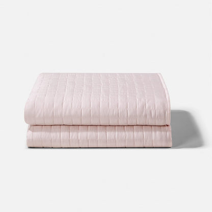 Gravity Cooling Weighted Blanket - 15lbs, Pink