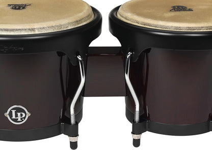 Latin Percussion LPA601 Aspire Oak Bongos Dark Wood