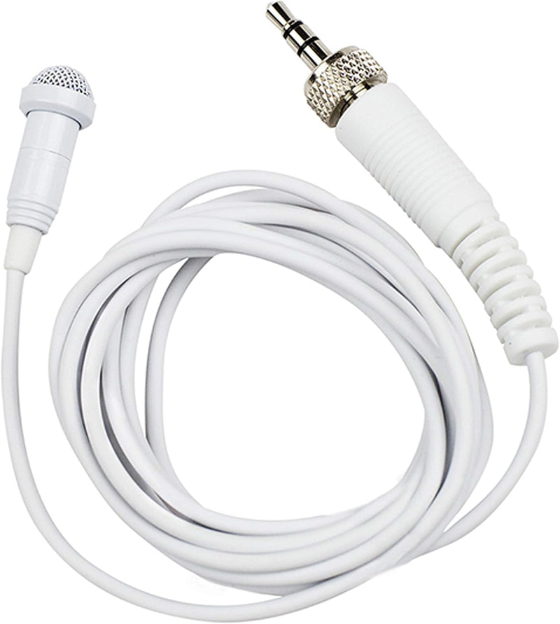 Tascam TM-10LWH White Lavalier Microphone — main product image