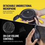 Corsair HS70 Wireless Gaming Headset - Carbon (Renewed)