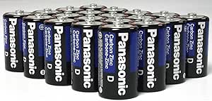 Panasonic 4330211995 Super Heavy Duty D Batteries - 48 Pack