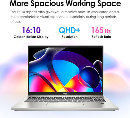 MSI PREA16A3H016 Prestige A16 AI+ 16" Laptop Ryzen AI 9-365