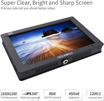 FEELWORLD FW703 7" 3G SDI 4K HDMI Monitor