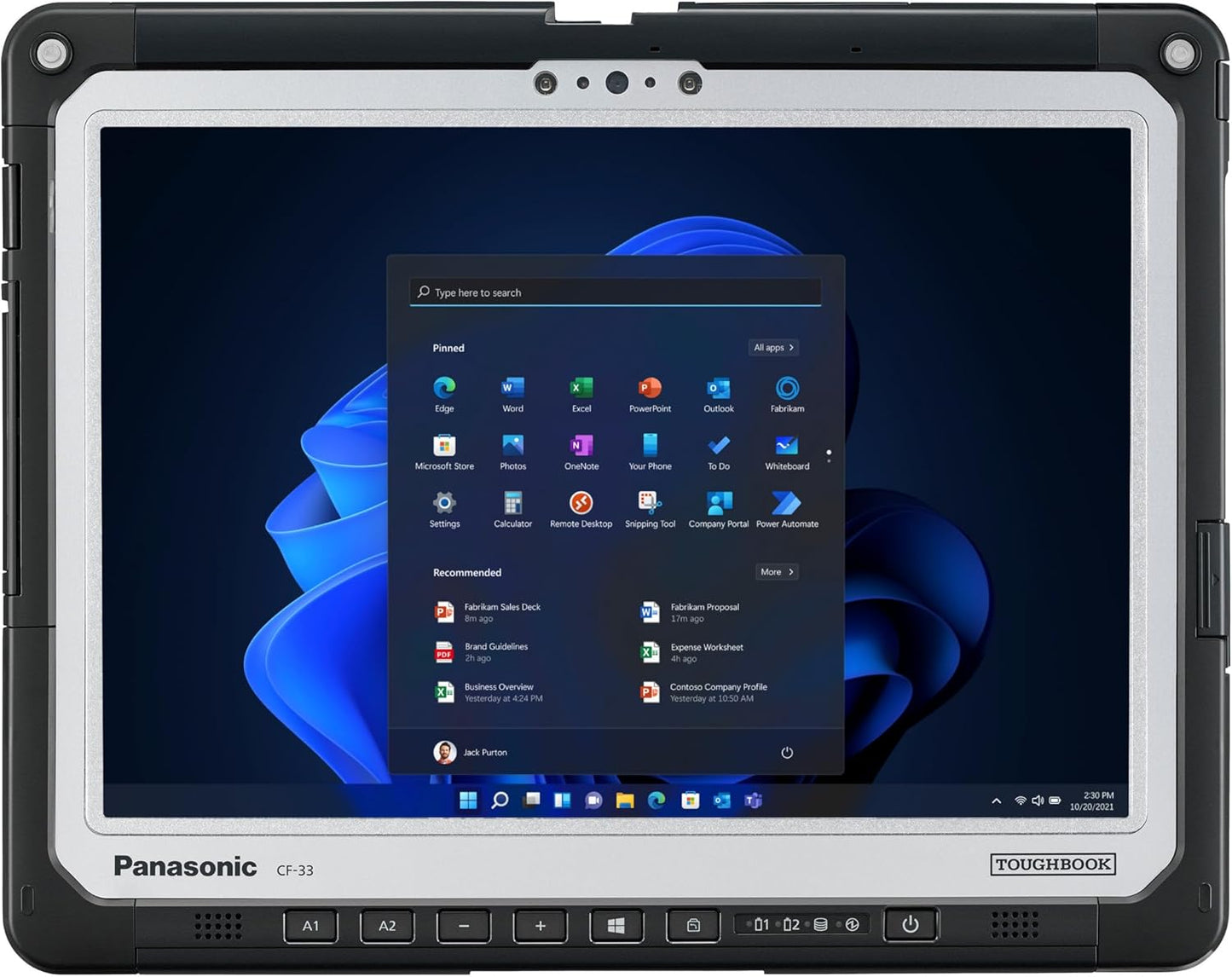 Panasonic MK1 Toughbook CF-33 Rugged 2-in-1 (Renewed)