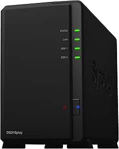 Synology DS216PLAY 2-Bay NAS Disk Station (Diskless)