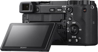 Sony a6400 Mirrorless Camera 16-50mm 55-210mm Lens Deluxe Bundle