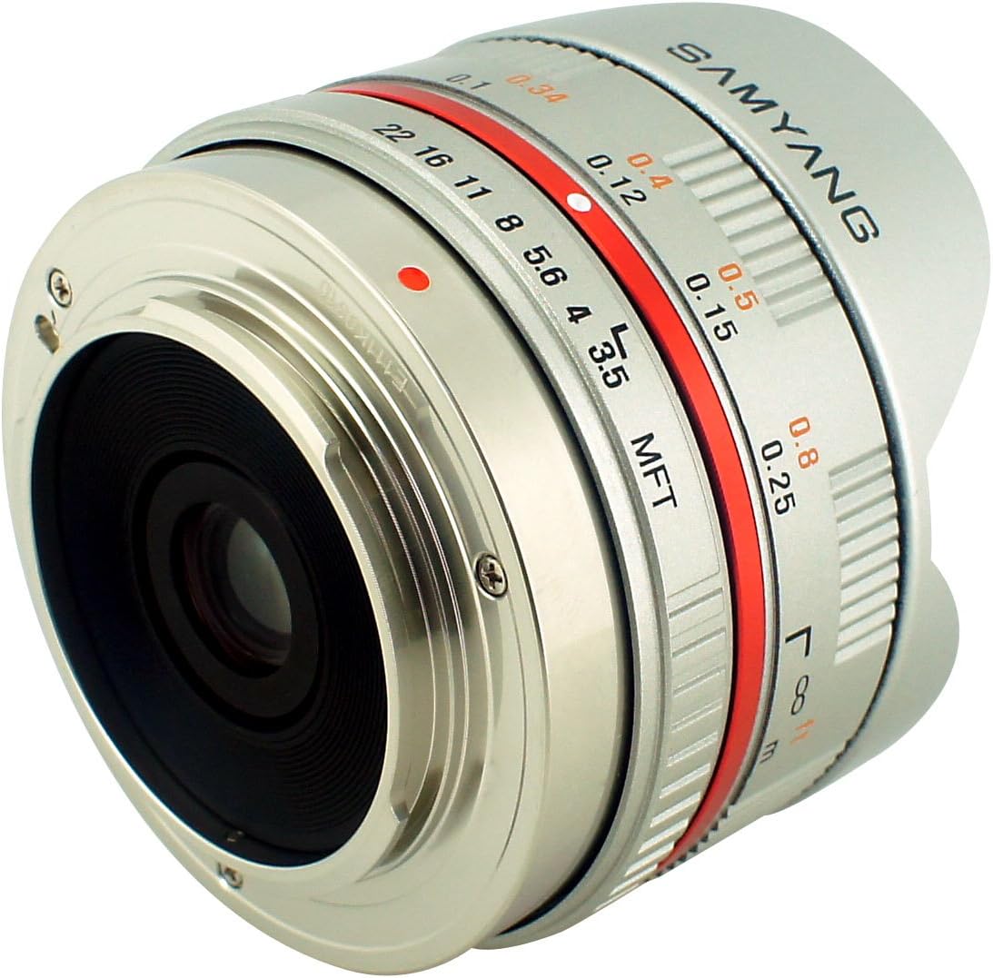 Samyang SY75MFTS-PO 7.5mm f/3.5 Fisheye Lens Micro Four Thirds