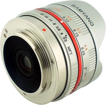 Samyang SY75MFTS-PO 7.5mm f/3.5 Fisheye Lens Micro Four Thirds