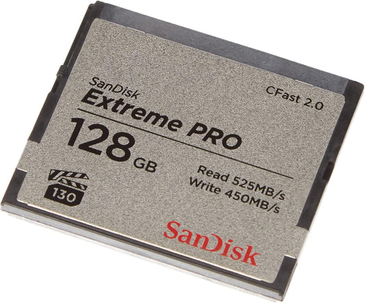 SanDisk SDCFSP-128G-G46D 128GB Extreme PRO CFast 2.0 Card