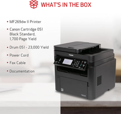Canon 5938C005 imageCLASS MF269dw II Wireless Laser Printer