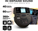 Alesis Nitro Mesh Kit Electronic Drum Set with Headphones