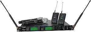 Shure UR124D+/BETA87A-G1 UR4D+ Dual Wireless System Beta 87A — main product image