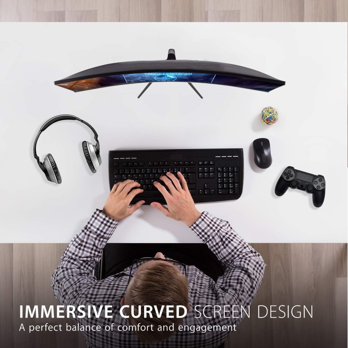 ViewSonic VX2718-PC-MHD 27" Curved 1080p 180Hz Gaming Monitor