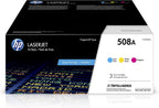 HP CF360AM 508A Cyan Magenta Yellow Toner 3-Pack