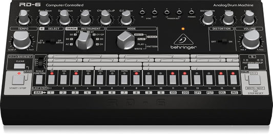 Behringer RD-6-BK Analog Drum Machine Black