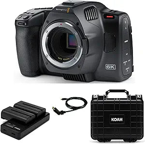 Blackmagic Design CAMPOCHDEF6K2-HC Pocket Cinema Camera 6K G2 Bundle
