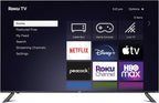 JVC LT50MAW8 50-Inch 4K QLED Roku Smart TV HDR