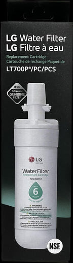 LG LT700P Refrigerator Water Filter NSF42/53 Certified