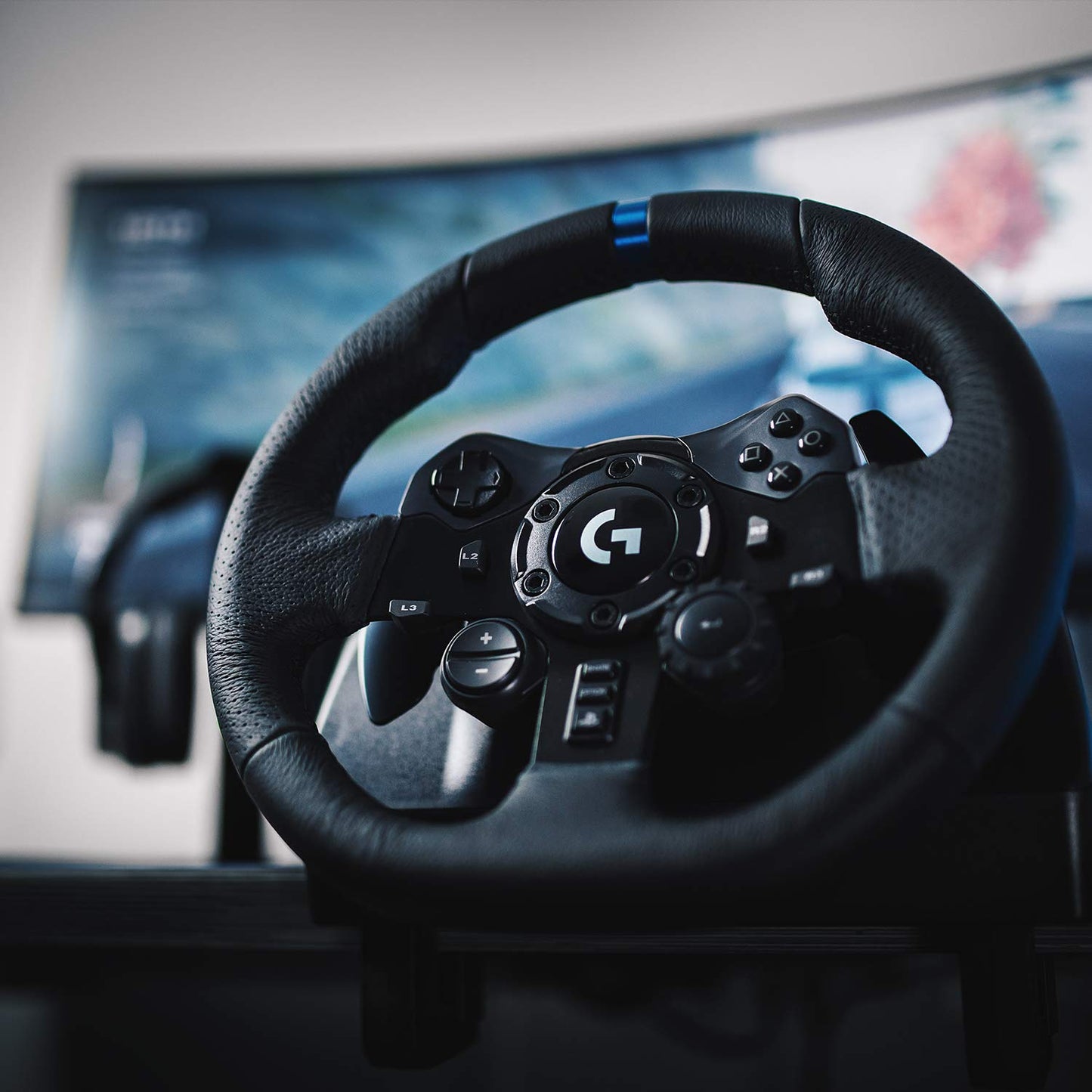 Logitech G923 TRUEFORCE Racing Wheel (Renewed)