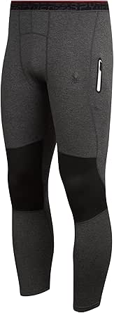 Spyder Compression Leggings Men's Performance Tights Pockets