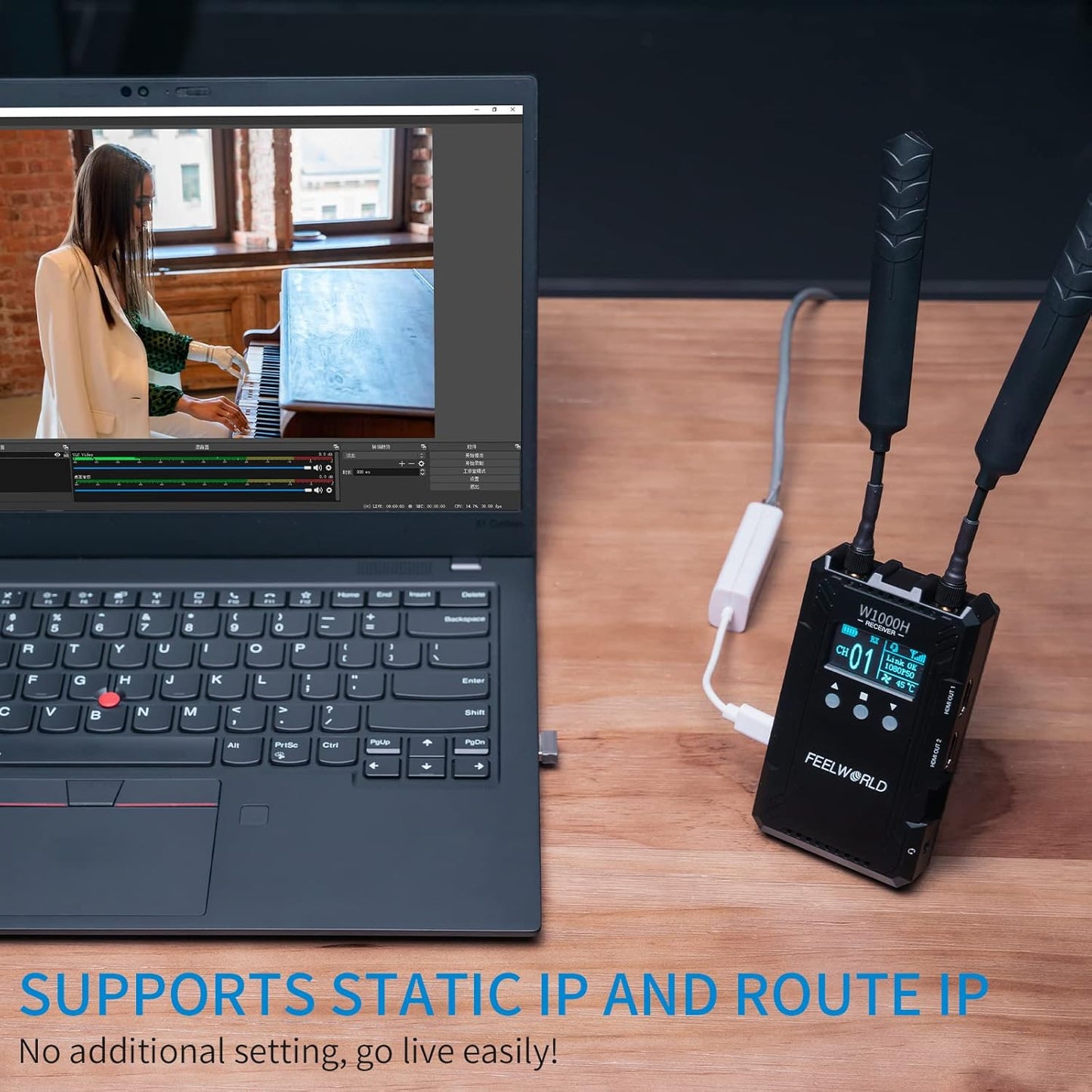 FEELWORLD W1000H HDMI Wireless Video Transmission System