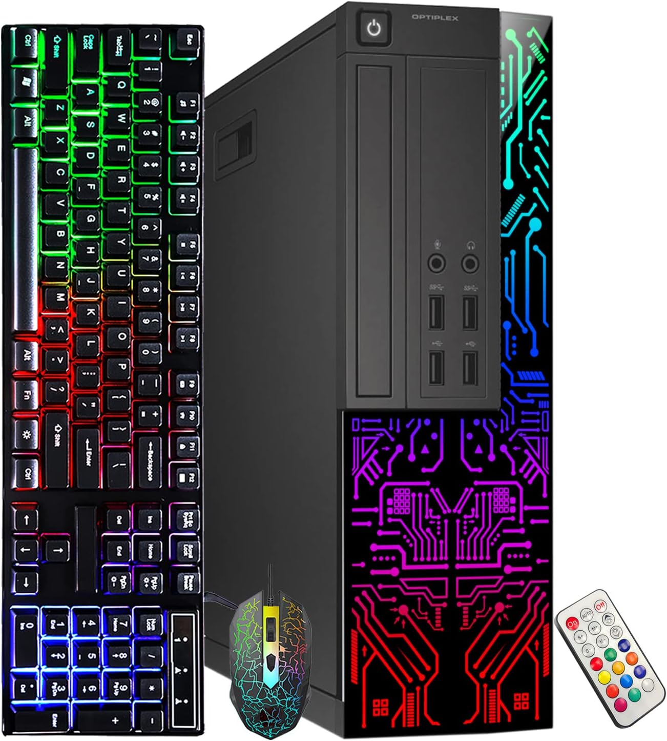 Dell Optiplex RGB Customized Gaming Desktop Renewed