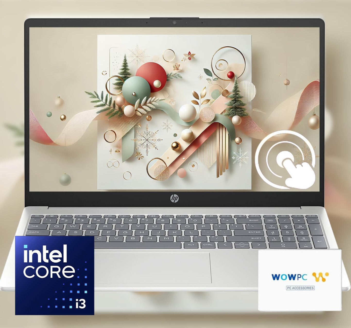 HP Essiential 15.6" i3-1215U 32GB 1TB SSD Touchscreen Laptop